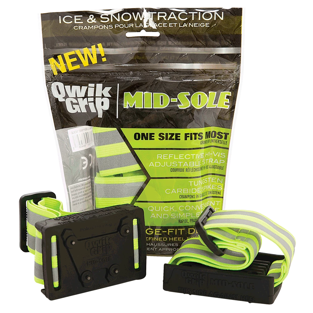 Due North Mid-Sole Industrial Ice & Snow Traction Aids | Defined Heel