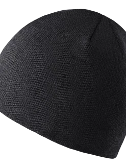 Pioneer Beanie - 100% Acrylic Knit | Black