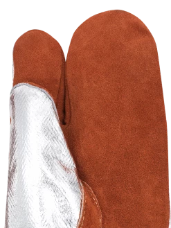 Ranpro High Heat Aluminized/Leather Combo Mitts Personal Protective Equipment