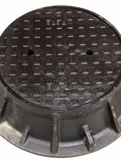 WD Industrial Standard Cast Manhole Frames & Covers - City Of Winnipeg Style Waterworks Products
