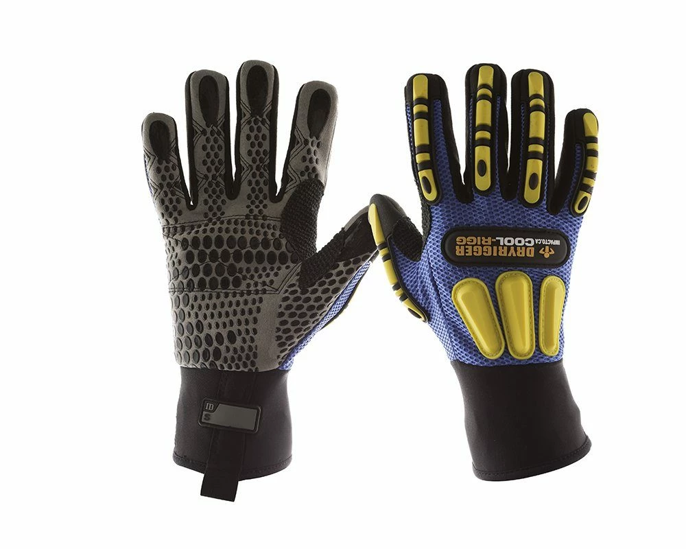 Impacto Dryrigger Glove - Coolrigger Series - Breathable - Impact, Oil And Water Resistant (Cut Level 3)