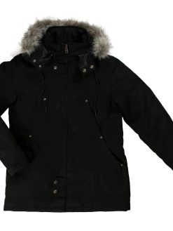 Work Wear Tough Duck WJ10 Women's Hydro Parka | Black | XS-2XL