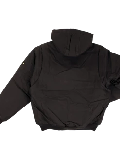 Tough Duck WJ30 Premium Hooded Bomber Jacket With Rib Knit Cuffs | S-5XL Work Wear