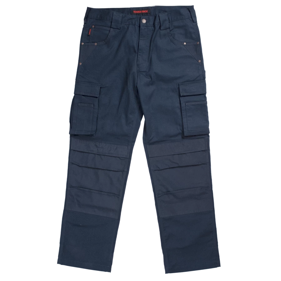 Tough Duck WP05 Flex Twill Carpenter Pant With Knee Pad Pockets | Sizes 30 - 44