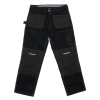 Tough Duck WP07 Flex Ripstop Contractor Pant | Black | Sizes 30 - 44