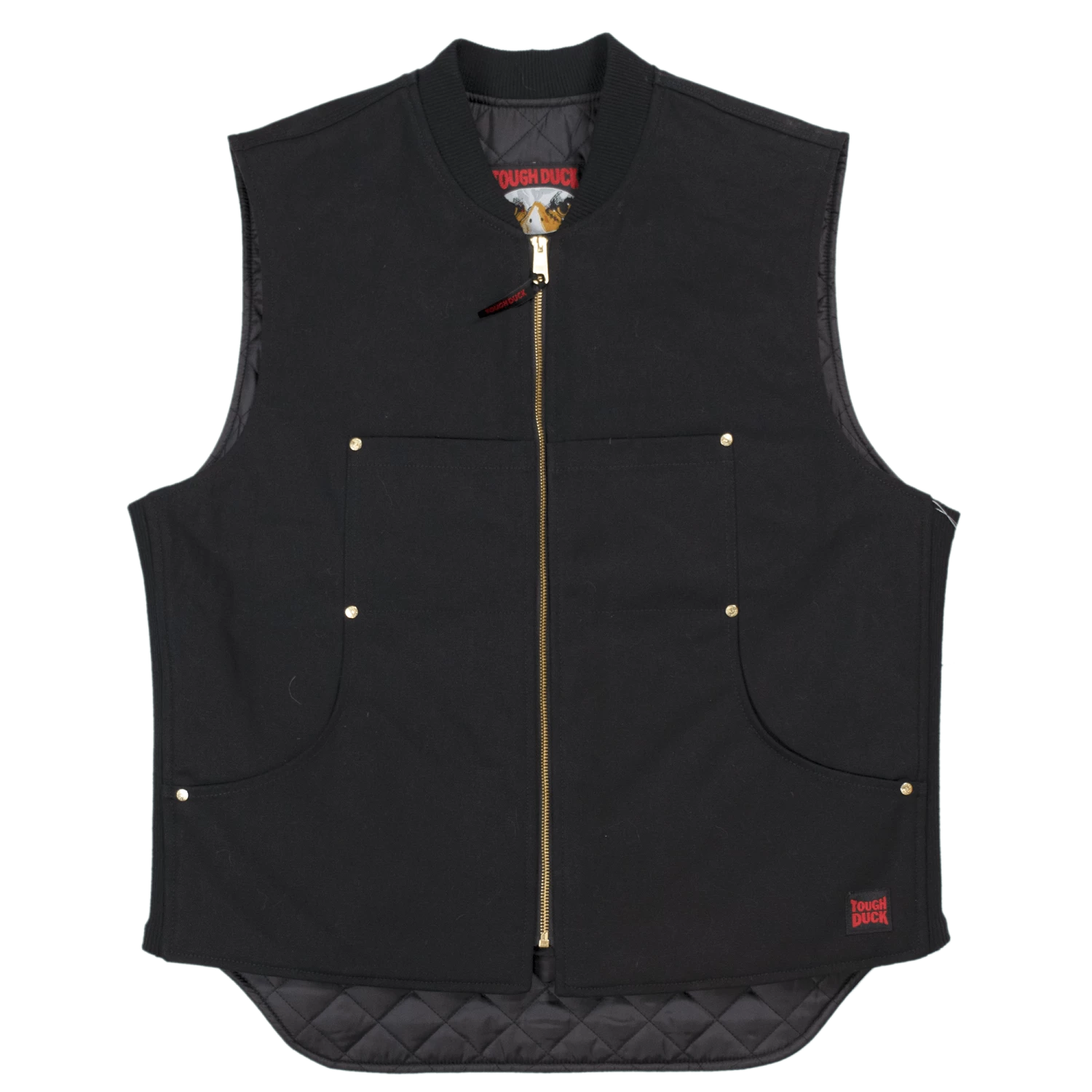 Tough Duck WV04 Moto Vest | Sizes S-5XL Work Wear