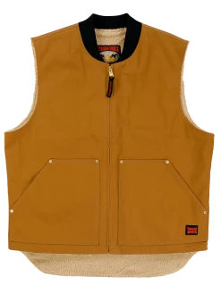 Tough Duck WV06 Sherpa Lined Duck Vest Work Wear