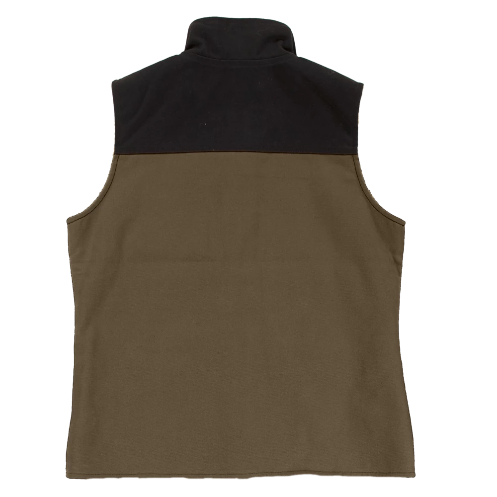 Work Wear Tough Duck WV09 Women's Duck Sherpa Lined Vest