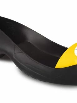 Rubber Work Boots Wilkuro Color Coded PVC Safety Overshoes