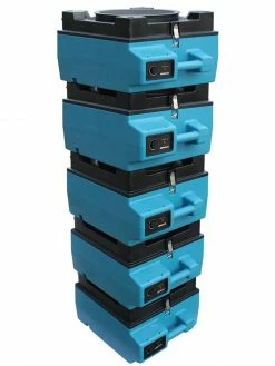 Xpower Canada Facility Equipment XPOWER Professional 4-Stage HEPA Mini Air Scrubber - 550 CFM - 1/2 HP - 2.8A - 5-Speed