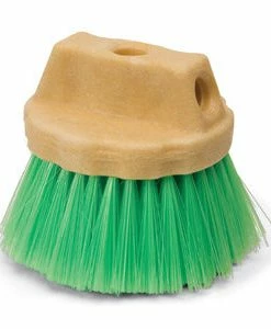 Cleanflow Round Flow-Thru 4-1/2" Wash Brushes - Stiff Or Soft Bristle Versions Cleaning Tools