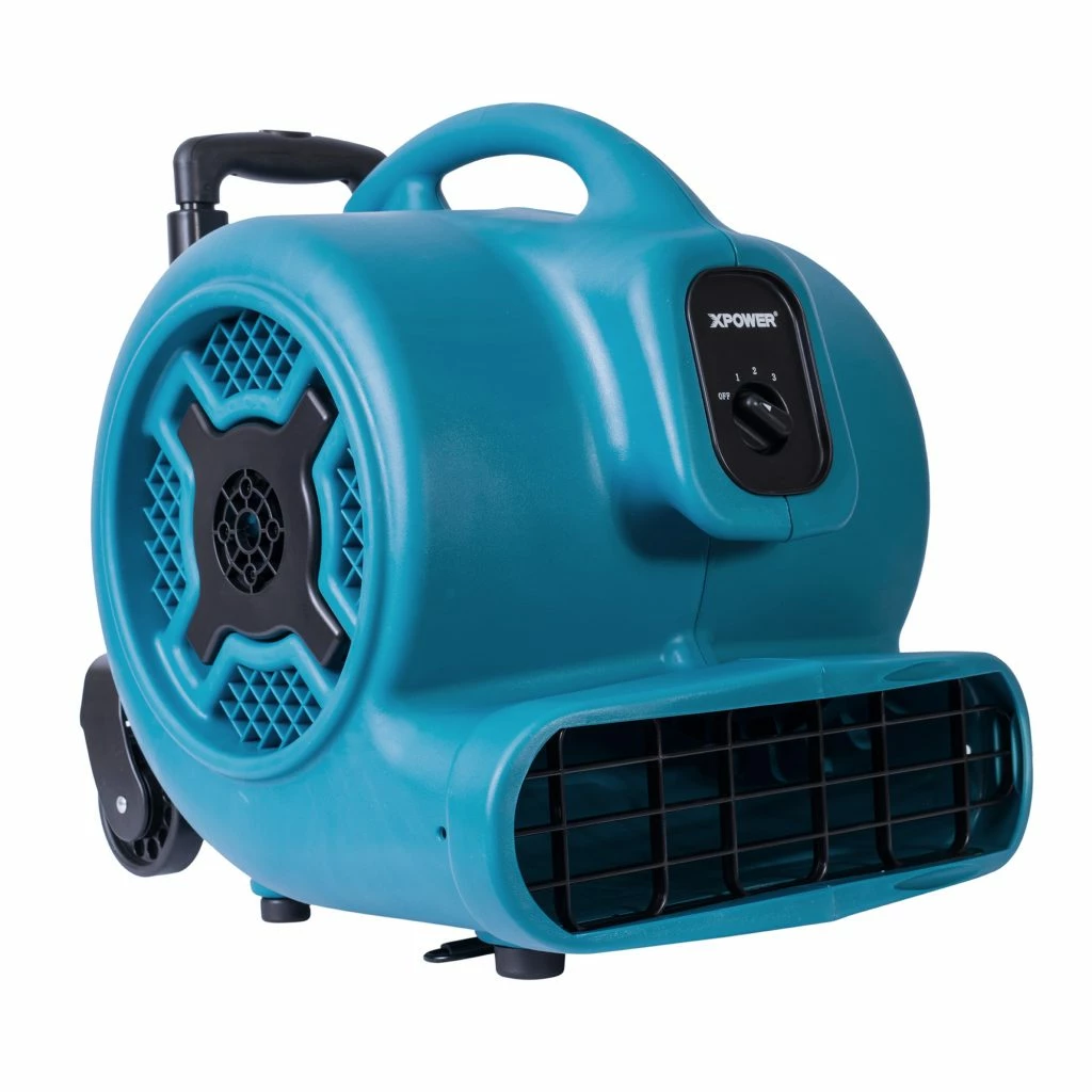 Xpower Canada Xpower X-830H 1 HP Air Mover W/ Telescopic Handle & Wheels