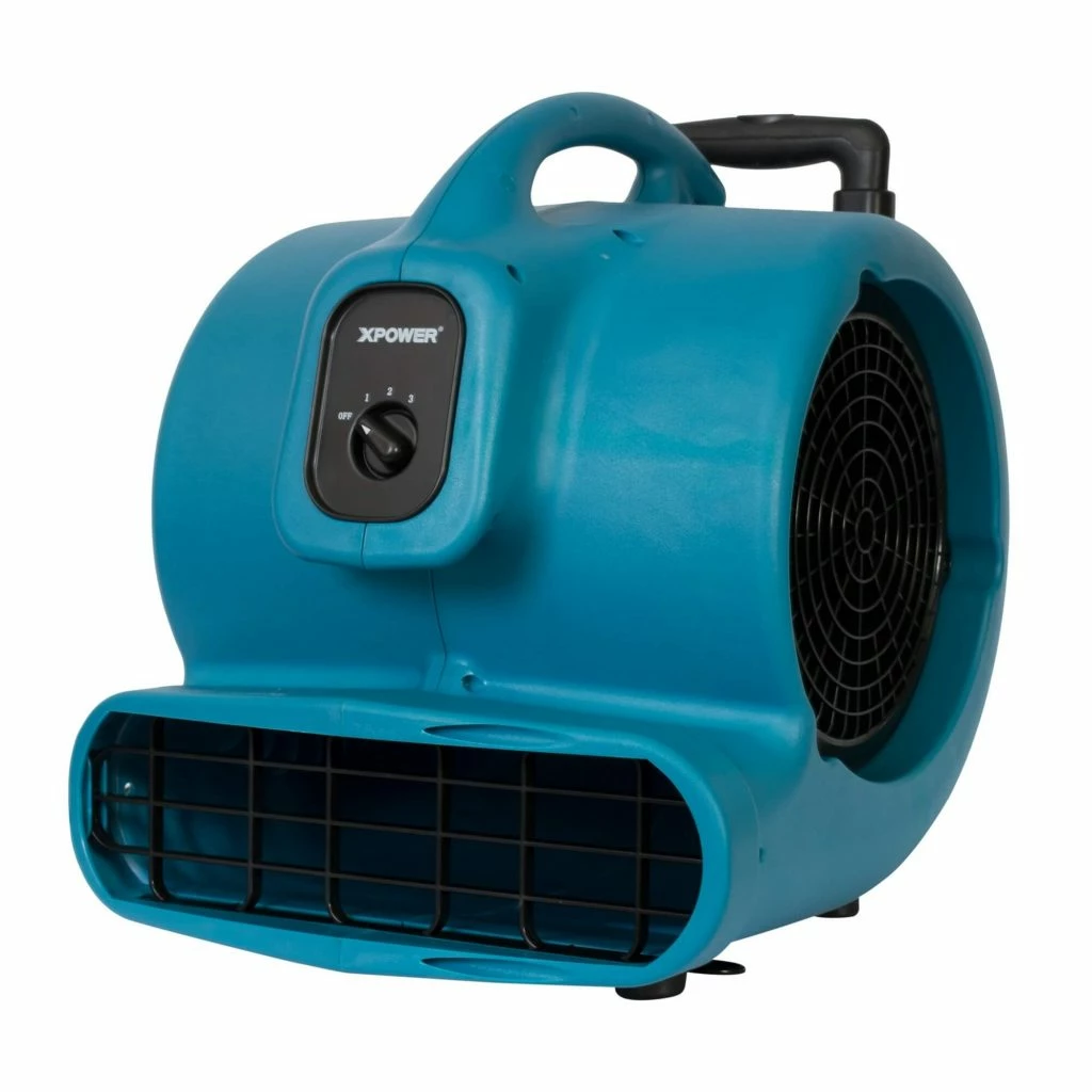 Xpower Canada Xpower X-830H 1 HP Air Mover W/ Telescopic Handle & Wheels