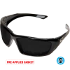 Edge Eyewear Edge Robson Gasketed Vapor Shield Polarized Safety Glasses - Smoke Lens (Pack Of 6)