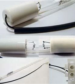 Commercial Water Filters And UV Parts Infilco Degremont Replacement 64" UV Lamps W/ 3" Pigtail Connection