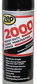 Zep 2000 Heavy-Duty Aerosol Penetrating Grease | 13 Oz Can - Case Of 12