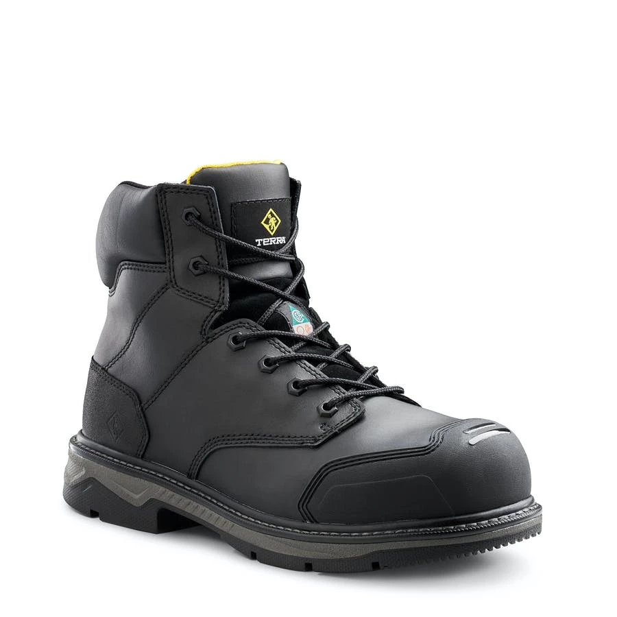 Terra Safety Footwear Terra Patton 6" Waterproof Leather Safety Boot 6 Inch Safety Boots