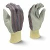 Work Gloves Radians Split Cowhide Leather Work Glove W/ Knit Wrist - Pack Of 12 Pairs