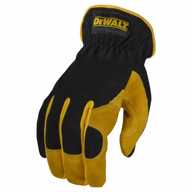 DeWalt Workwear Work Gloves DeWalt Performance Leather Hybrid Work Glove - Pack Of 12 Pairs