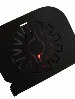 Heaters Heatstar Architect Series Restaurant/Patio Radiant Glass Front Heater - 37,000 BTU