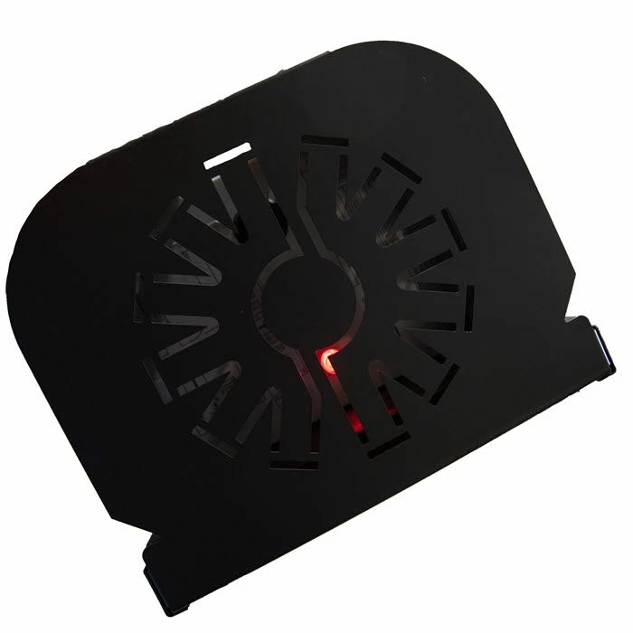 Heaters Heatstar Architect Series Restaurant/Patio Radiant Glass Front Heater - 37,000 BTU