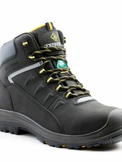 Terra Safety Footwear Terra Findlay Composite Toe 6" Men's Safety Boots | Black | Sizes 7-14 6 Inch Safety Boots