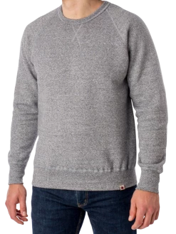 Stanfields Stanfield's 2027M Fleece Crew Neck Sweater | Grey | Sizes S - 2XL