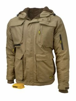 DeWalt Workwear Work Wear DEWALT® Men's Heavy Duty Ripstop Heated Jacket | Sizes S - 3XL