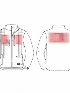 Terra Heated Hi-Vis Softshell Jacket | S-3XL