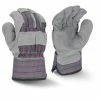 Radians Thinsulate-Lined Gray Split Cowhide Leather Glove - Pack Of 12 Pairs