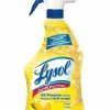 Lysol All Purpose Lemon Cleaner - 650 Ml Spray Bottle - Case Of 12