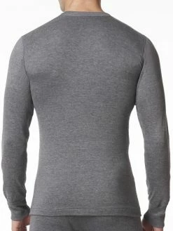 Stanfields Stanfield's 1453 Two-Layer Long Sleeve Shirt | Charcoal | Sizes S - XL | Pack Of 2 Pairs Work Wear