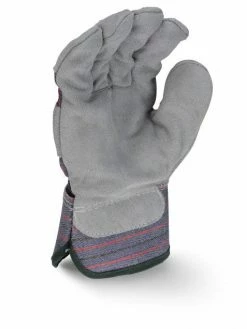 Radians Thinsulate-Lined Gray Split Cowhide Leather Glove - Pack Of 12 Pairs
