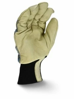 Radians Fleece Lined Premium Grain Pigskin Leather Glove - Pack Of 12 Pairs Work Gloves