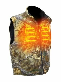 DeWalt Workwear Work Wear DEWALT® Realtree Xtra® Men's Camouflage Fleece Heated Vest Kitted With Battery | Sizes S - 3XL