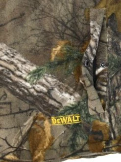 DeWalt Workwear Work Wear DEWALT® Realtree Xtra® Men's Camouflage Fleece Heated Vest Kitted With Battery | Sizes S - 3XL