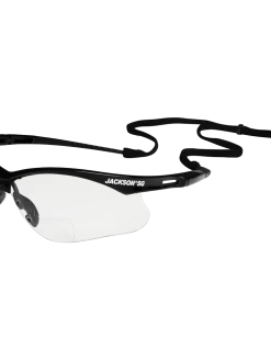 Jackson Safety Personal Protective Equipment Jackson SG Series Premium Safety Glasses - 1.5 Magnification - Clear Lens (Pack Of 12)