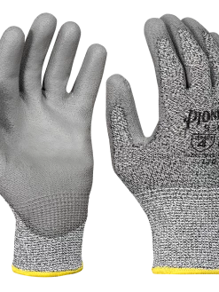 Work Gloves Pioneer 5361 Cut-Resistant Composite Filament Glove W/ Polyurethane Palm & Fingers (Cut Level 4)