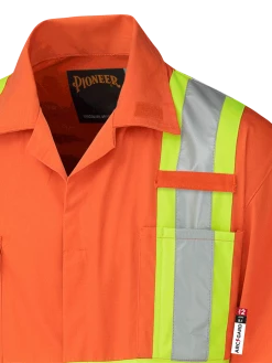 Pioneer 6.5oz Cotton/Antistatic Flame-Gard Coverall | Sizes 36 - 60