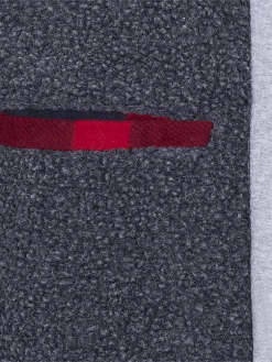 Pioneer Quilted Polar Boa Fleece Lined Zip-Up Hooded Shirt | S - 4XL