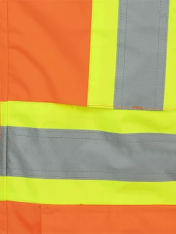 Hi-Vis Work Wear Pioneer 150D Waterproof Hi Vis Rain Jacket | XS-5XL