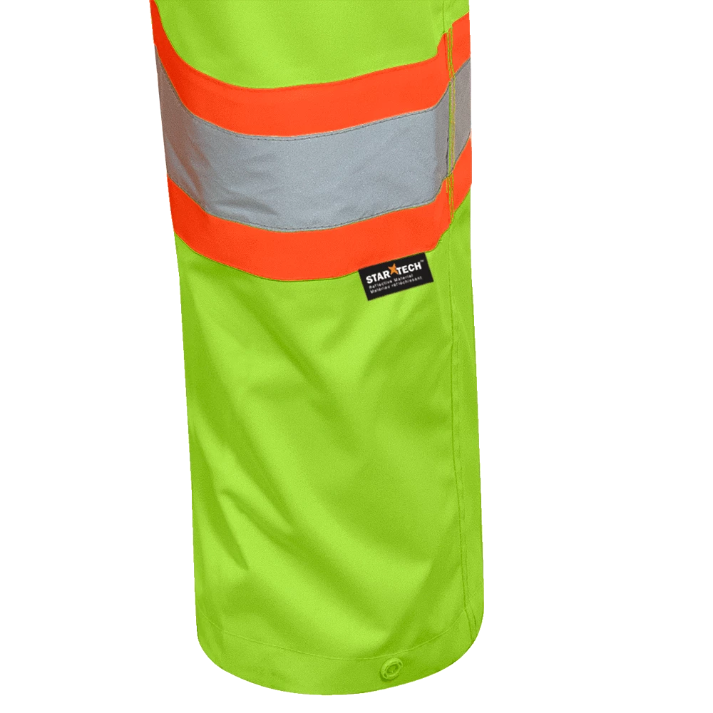 Pioneer The Rock 300D Oxford Polyester Waterproof Safety Bib Pants | S-5XL