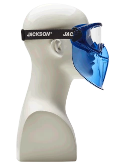 Jackson Safety Jackson GPL550 Prem Safety Glasses W/ Blue Flip Up Chin Guard