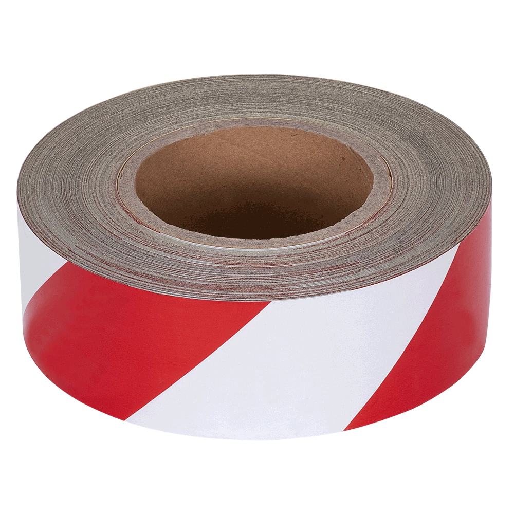 Pioneer Safety Supplies Reflective, Durable Adhensive Hazard Warning, Stick-On Tape