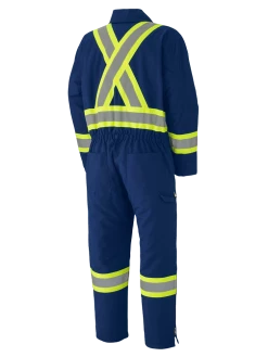 Pioneer Insulated Hi Vis Cotton Duck Coveralls | XS-4XL