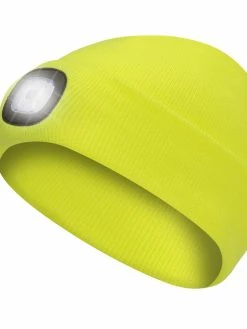 Work Hats Pioneer Knit Toque With LED Headlight