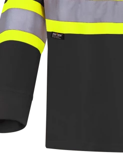 Pioneer Premium 100% Cotton Safety Long Sleeve With Armbands | Sizes S - 4XL