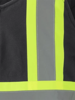 Pioneer Insulated Hi Vis Quilted Cotton Duck Bib Overall | Limited Size Selection Hi-Vis Work Wear
