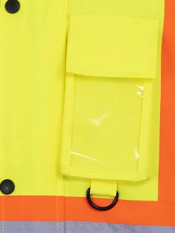 Pioneer Hi-Vis Waterproof Quilted Safety Parka | S-5XL