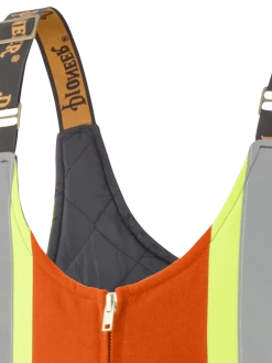 Pioneer Insulated Hi Vis Quilted Cotton Duck Bib Overall | S-4XL Hi-Vis Work Wear